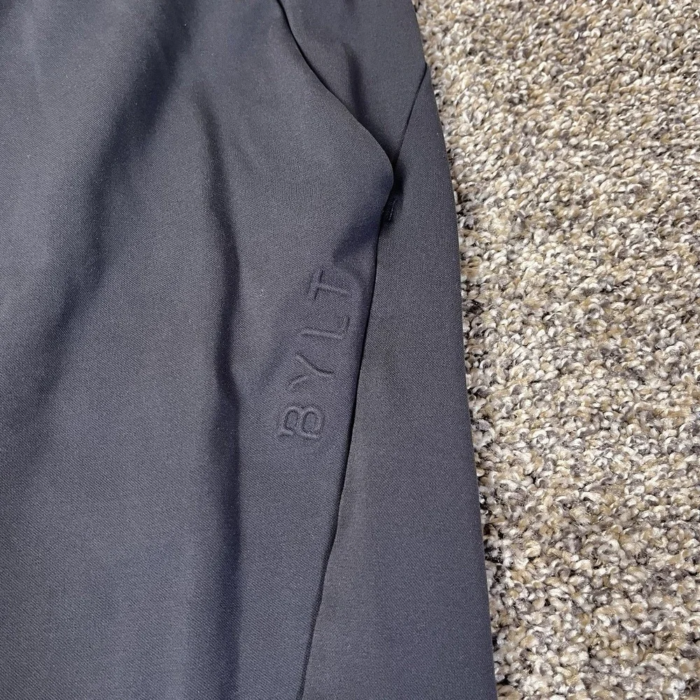 Bylt Active Jogger Pants Men Size M Navy Blue Drawstring Athleisure Athletic Gym